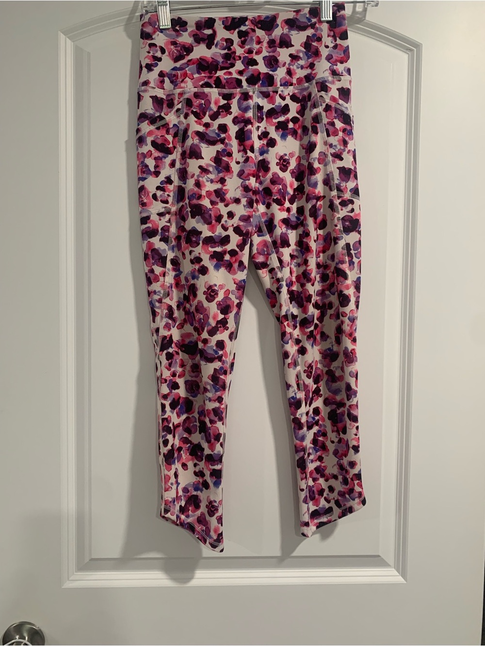 Gottex Pink & Purple cheetah print Leggings